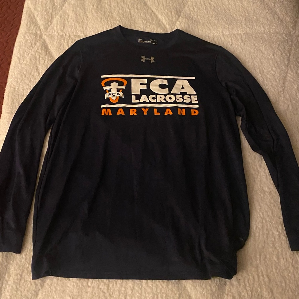 Under Armour Navy Long Sleeve Shirt